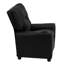 Contemporary Kids Recliner with Cup Holder-1550057906