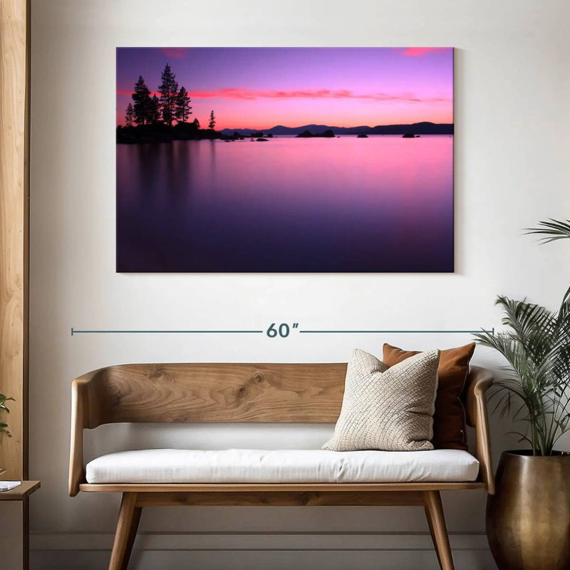 Alvord Dusky Lake Tahoe, H 32 po x l 48 po
