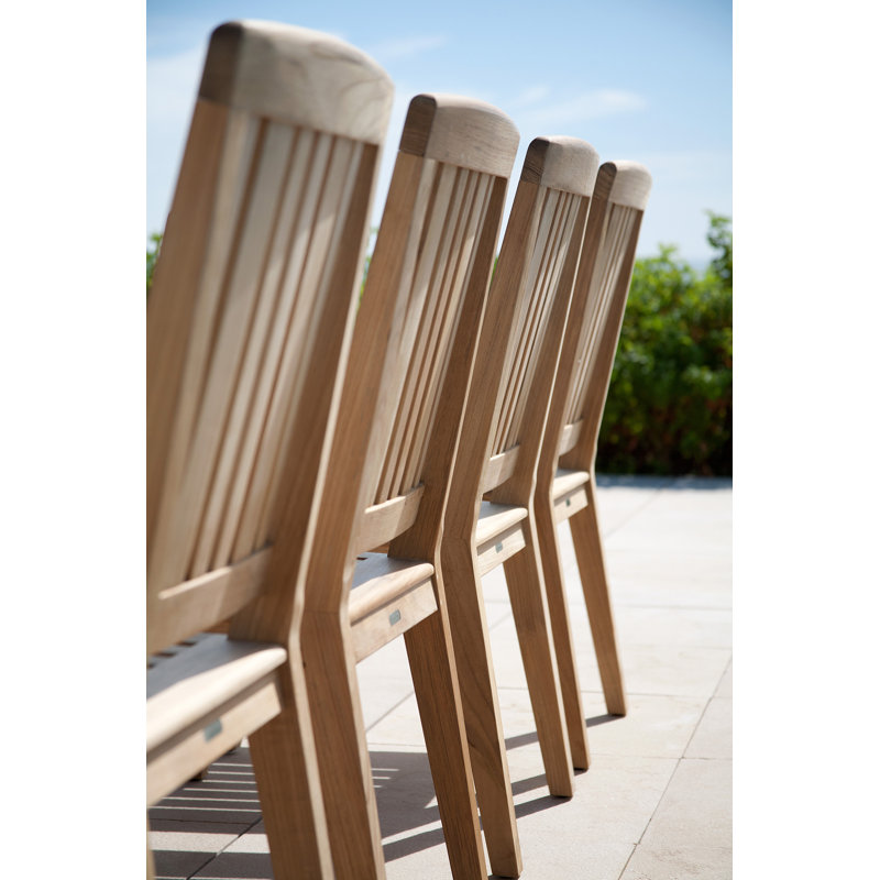 Chesapeake Outdoor Teak Dining Side Chair