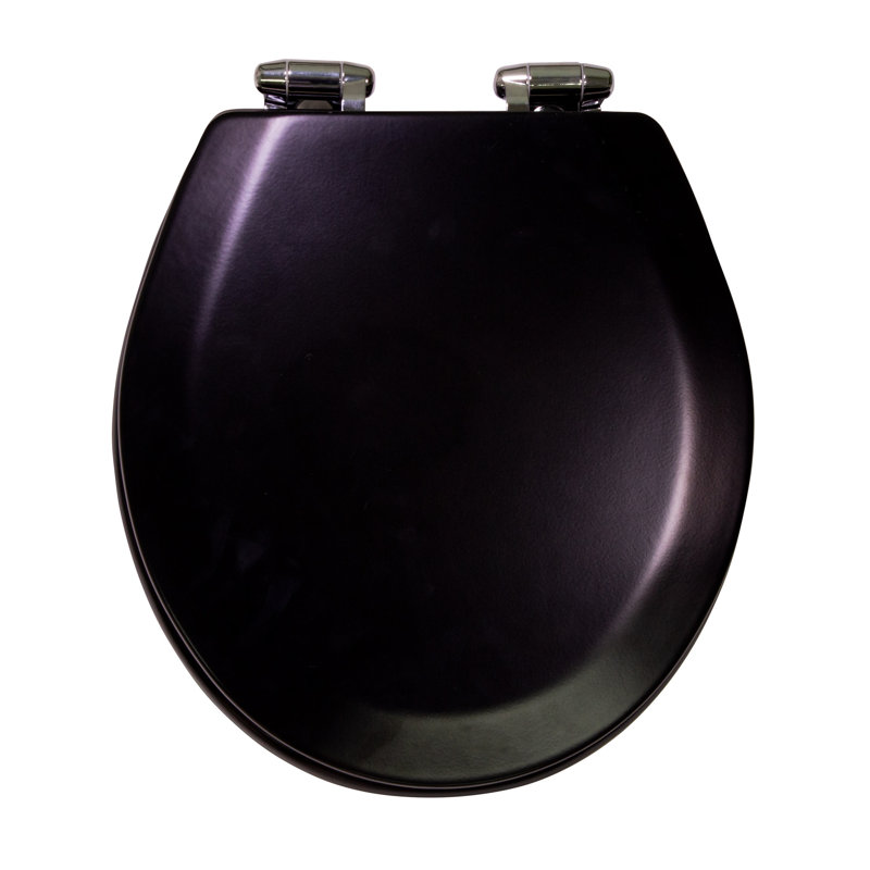 Dalton Toilet Seat, Black, Elongated