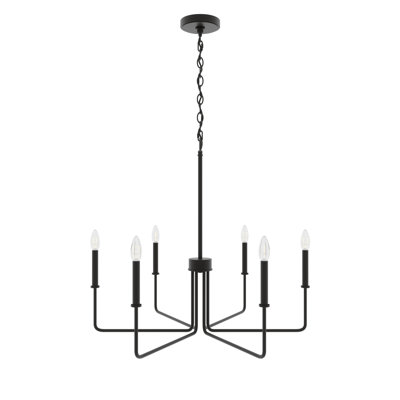 Domonque 6-Light Dimmable Candle Style Chandelier