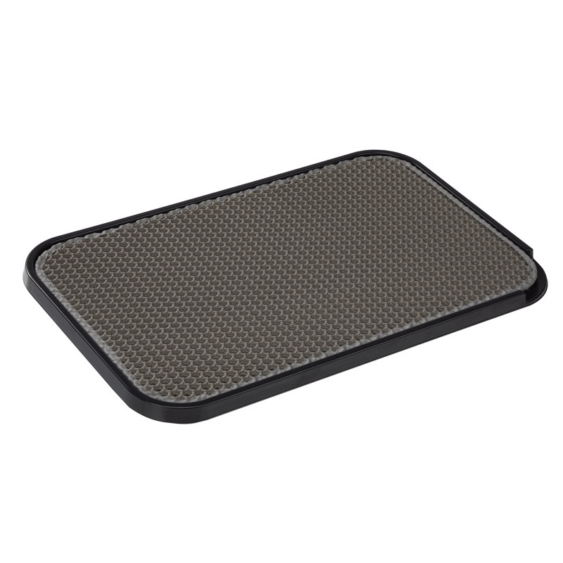 Tapis pour litière pour chat - Tapis pour bac à litière antidérapant