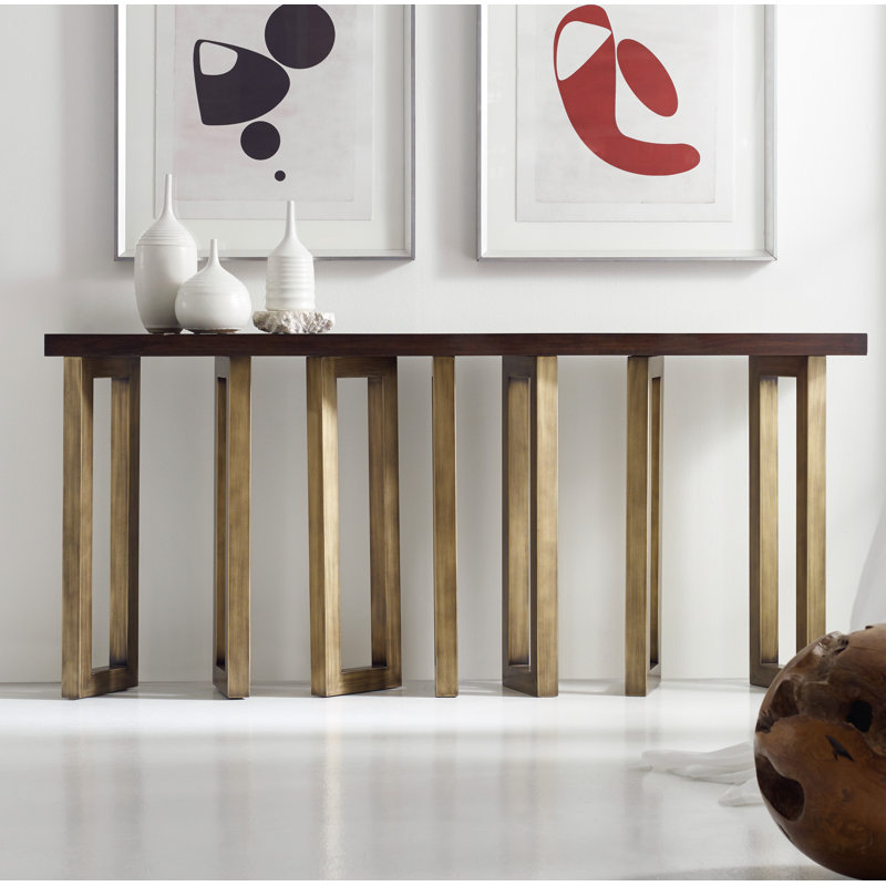 Melange 72'' W Console Table