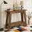 Rustic Console Table,2-Tier Entryway Table,Narrow Sofa Table