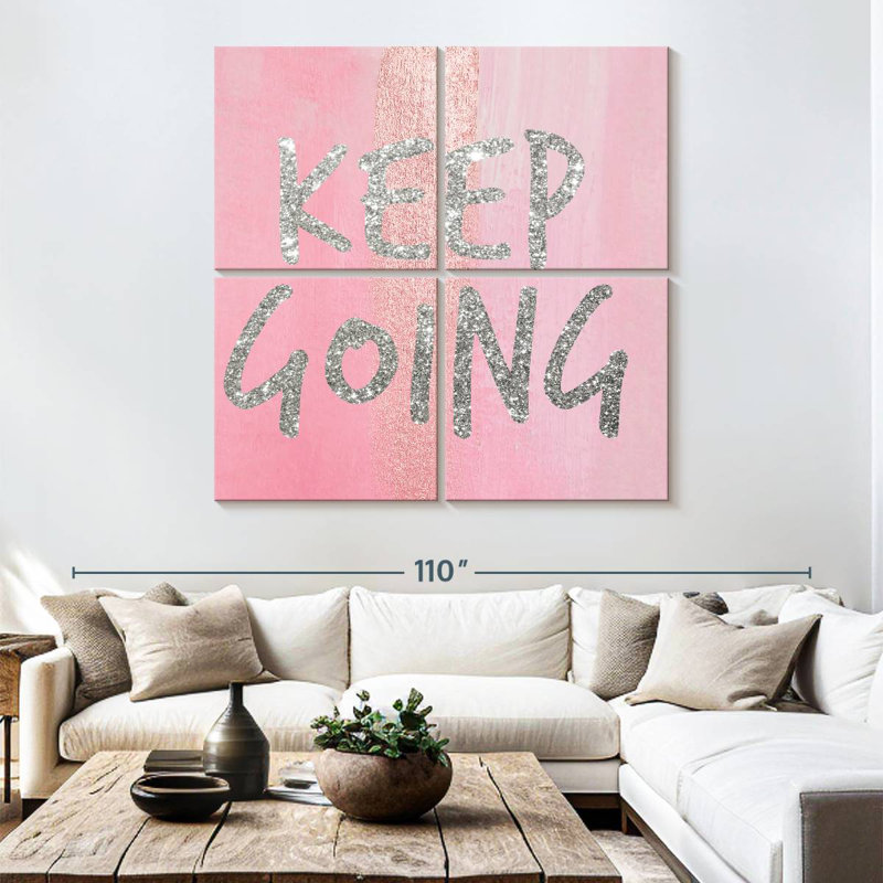 Tergel Keep Going III, 74" H x 74" W