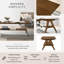 Buendia moderne en bois avec tablette-1286367157