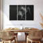 Ours brun monochrome sur toile 3 pièces-566179162