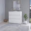 Commode blanche à 3 tiroirs-747701352