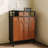 Walnut Solid Wood Shoe Storage Bench