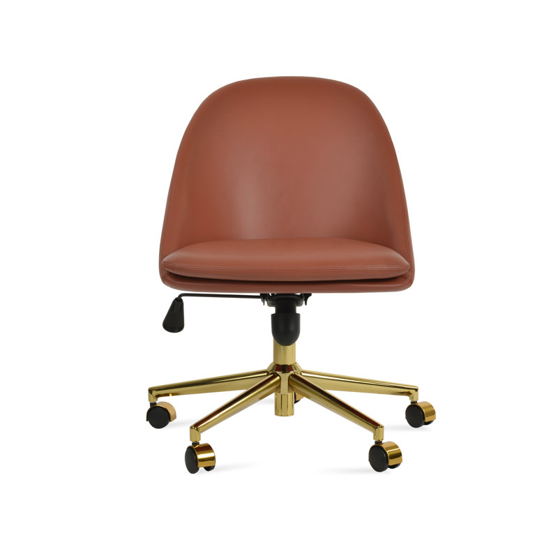 Chaise de bureau Avanos, Cannelle