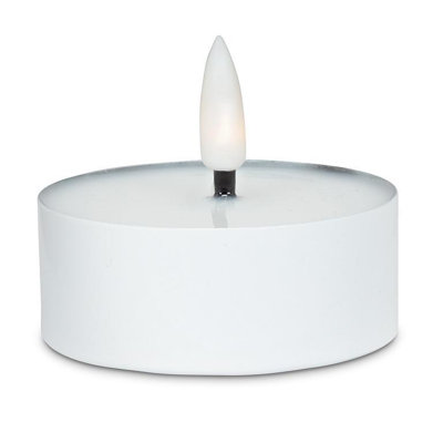 White Led Maxilight Tealight Candle