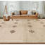 Hand-Knotted High-Quality Beige Area Rug