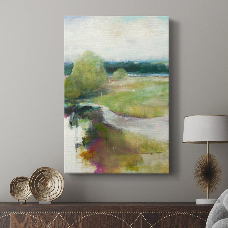 Crossing the Stream - galerie sur mesure Cavas, H 48 po x l 32 po
