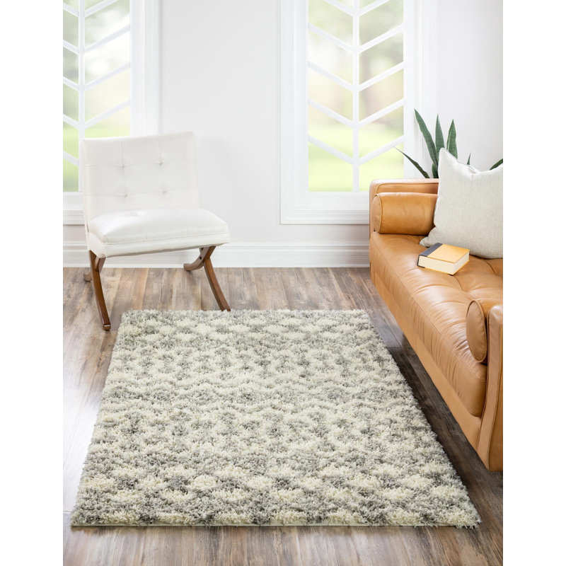 Birte Geometric Indoor Rug, Rectangle 6'1" x 9'