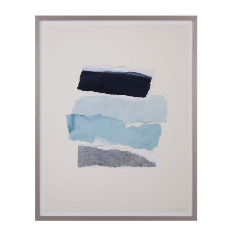 Seaside Color Study III Framed Print