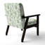 Chaise d'appoint Floral - Fauteuil vert pâle fougère-1047105811