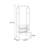 Cherry Wood Freestanding Entryway Coat Rack