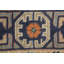 Green Geometric Medallion Traditional Rug 4x6
