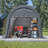 Heavy Duty Carport Portable Garage Shed Shelter Outdoor Car Canopy Tent With Roll-Up Door, Wind And Snow Resistant-119413054