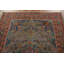 Tapis Tabriz patiné délavé surteint teint à la main 6 x 9