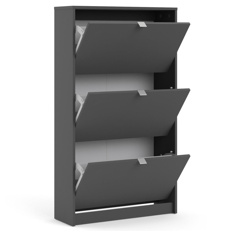 18 Pair Flip Down Shoe Storage