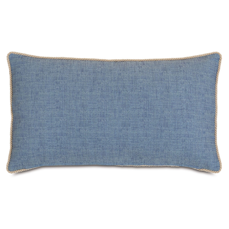 Miramar Striped Pillow Cover & Insert, Rectangle 15"H x 26"W