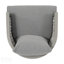 PEBBLE CHAIR, siège d'extérieur confortable et durable pour la détente dans le patio et la cour arrière