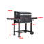 Dakota Fields Barrel Charcoal BBQ