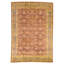 Hand Knotted Wool Area Rug in Red