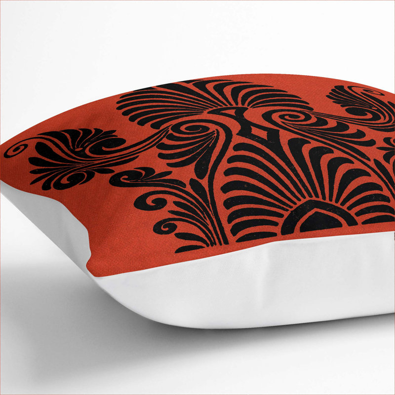 Square Throw Cushion, 40cm H x 40cm W x 15cm D, White