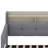Daybed with Integrated Storage Footstool, Shelves, Trundle, USB Port & LED Lighting-1359240695