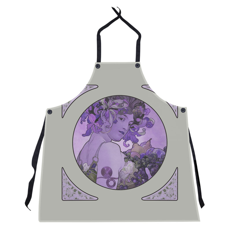 Bib Apron, Purple