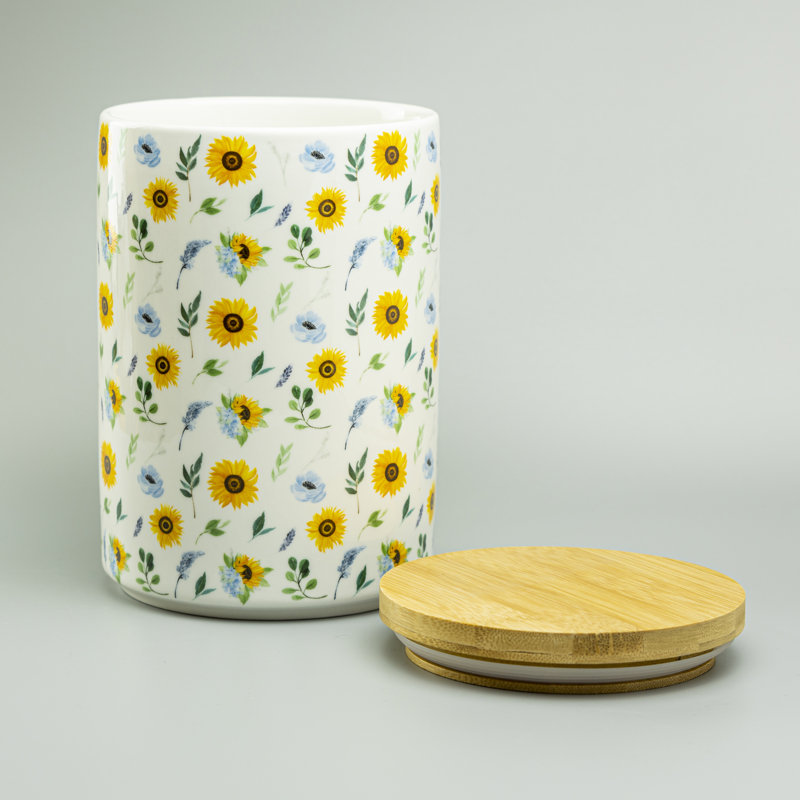 Pot de fleurs Sun, H 7,5 po x l 5 po x P 5 po
