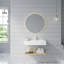 Meuble-lavabo de 30 po avec lavabo vasque, lavabo intégré mural flottant rectangulaire en acrylique blanc sans robinet, couche rayée, couleur grain de bois naturel-1064063216-1064063219