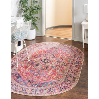 Prague Chenille Oriental Indoor Rug