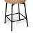 Bayville 27" Faux Shearling Fabric Upholstered Swivel Counter Stool (Set Of 2)-115184303