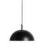 Boughner 1 - Light Black Dome Pendant