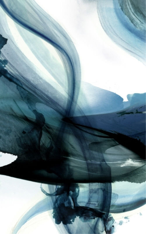 Melody of Winter I by James McAllen - Wrapped Canvas Painting, Glass Coat, 64" H x 40" W x 1.5" D