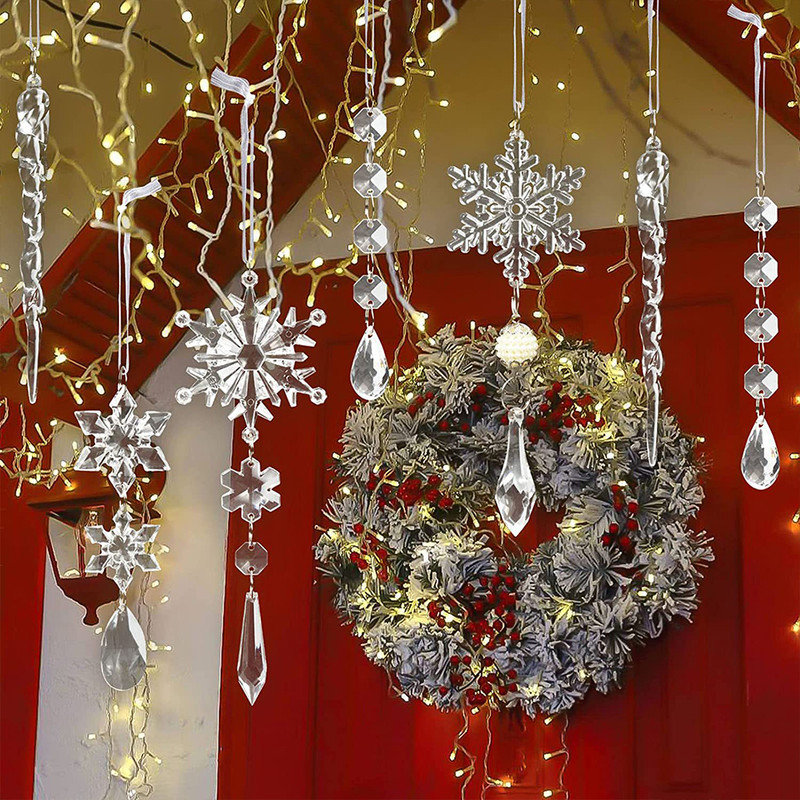 18cm Crystal Fashion Holiday Shaped Ornament