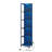 70.3'H LED Bookshelf, Display Shelf With Dimmable Lights-933191442