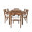 Modern Backyard Dining Set