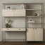 Trey Modular Bookcase Wall Desk-837037521
