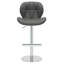 Swivel Upholstered Bar Stool-1416612684