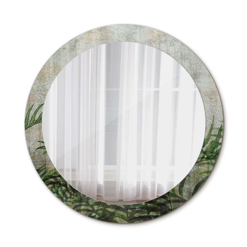 Huldar Glass Flat Wall Mirror