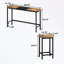 Ensemble de table de salle à manger avec 3 tabourets Modern Kitchen-2103860135-2103860132