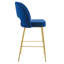 Tabouret de comptoir en velours gris anthracite Rouse Performance-1686687537-1686944930-1686944932