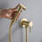 Handheld Bidet Sprayer for Toilet Round Hand Held Bidet with Faucet Bathroom Toilet Bidet Attachment-71235753