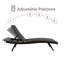 Chaise longue simple inclinable 77 po Enosburgh
