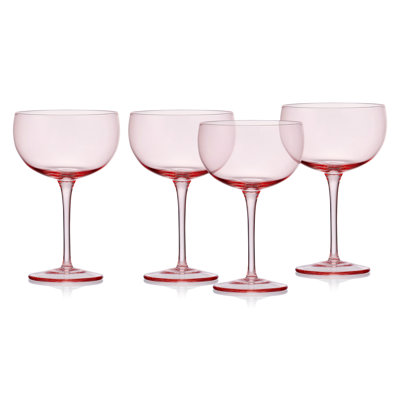 Verres Darbie Angell Vibrance, ensemble de 4