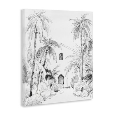 «Island Church», toile par Lanie Loreth